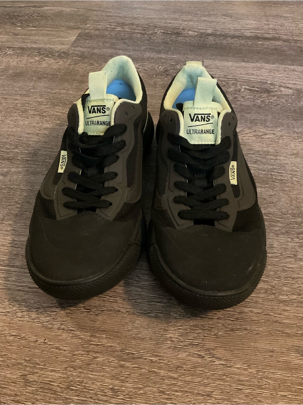 Women’s Vans UltraRange EXO Low — Black & Lime Green